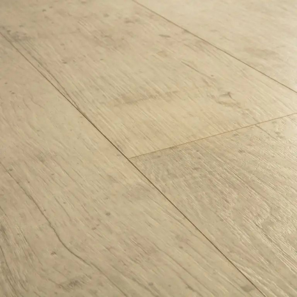 Ламинат Quick-Step Perspective Hydro PER6077 Дуб Почтенный Бежевый Промасленный 32 класс 9 мм