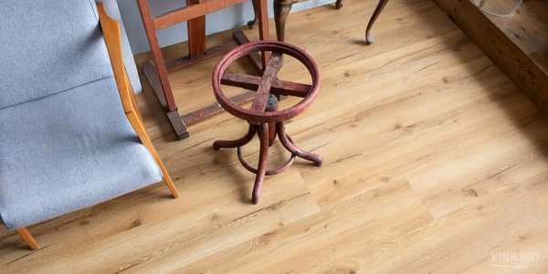 LVT Ламинат Vinilam Glue Luxury 2.5/43 4V 33100 Дуб Мадрид Glue 1227x232