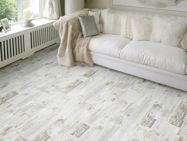 Пробковое покрытие Corkstyle (Коркстайл) PrinCork Loft Bone клеевое 1235х305х6 мм