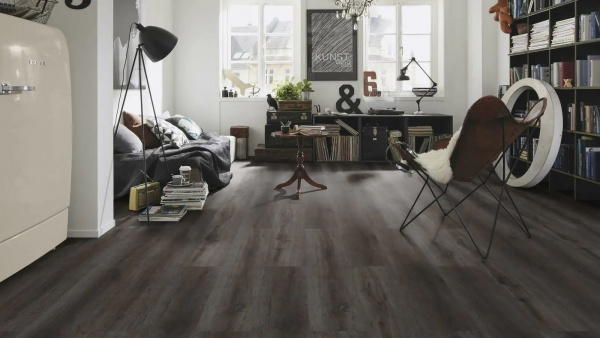LVT Плитка Wineo 800 Wood XL 2.5/42 Дуб Сицилийский темный 1505х235