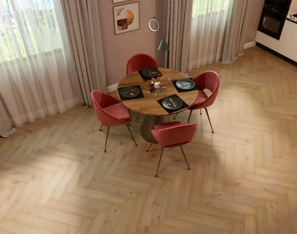 SPC Ламинат Steinholz Herringbone 4.5/43 4V STH040Н Тироль 640x128