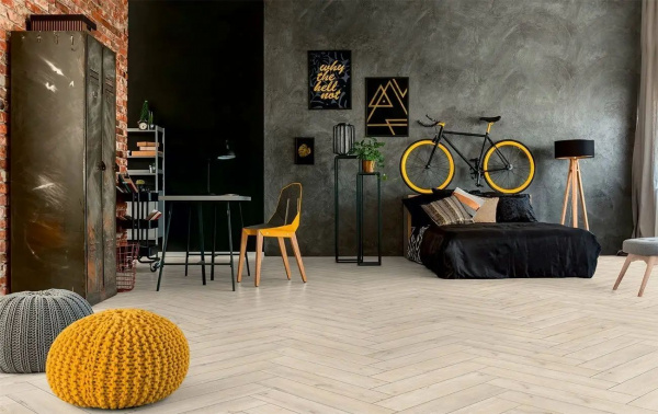 Ламинат Kronotex Herringbone D1811 Дуб Брикстон 33 класс 10 мм