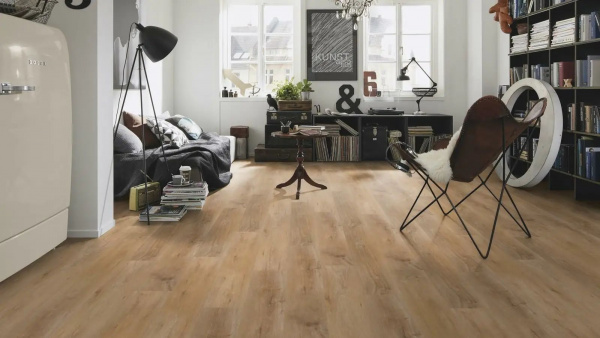 LVT Плитка Wineo 600 Wood rigid 5/41 4V Теплая поверхность 1212х186