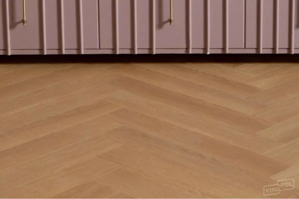 SPC Ламинат VinilPol Herringbone 7/43 4V 9922 Паркет Васко да Гама 762x127
