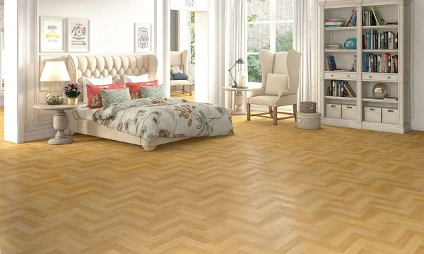 Ламинат Faus Masterpieces S174276 Natural Parquet/Natural Herringbone 33 класс 8 мм