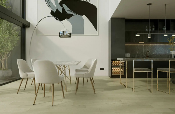 Паркетная доска Quartz Parquet  Классик 414 Дуб Шампань 1220x152x7