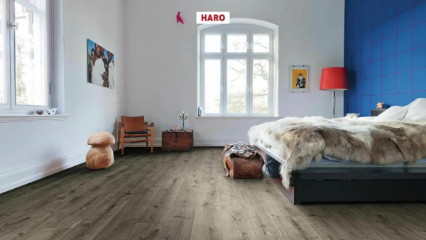 Ламинат Haro Daily Edition 7 mm 541341 Дуб Калла Серый 7 мм
