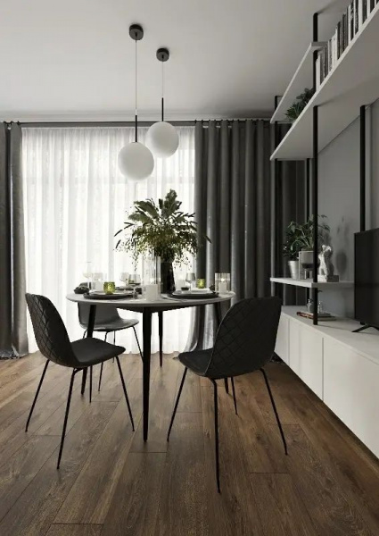 Ламинат AlixFloor Vitality Line 8 мм 8/32 4V ALX00575STY Дуб викторианский коричневый 1261x192