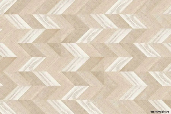Пробковое покрытие Corkstyle Chevron Chevron Creme 1235x305x10 мм