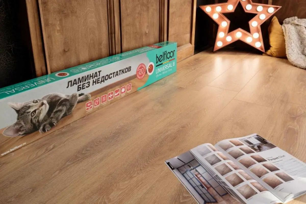 Ламинат Belfloor Universal BF80-491-UN Дуб 33 класс 8 мм