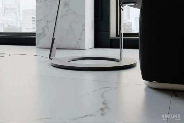 LVT Ламинат Vinilam Ceramo Stone 8/43 4V 83444 Итальянский Мрамор 940x470